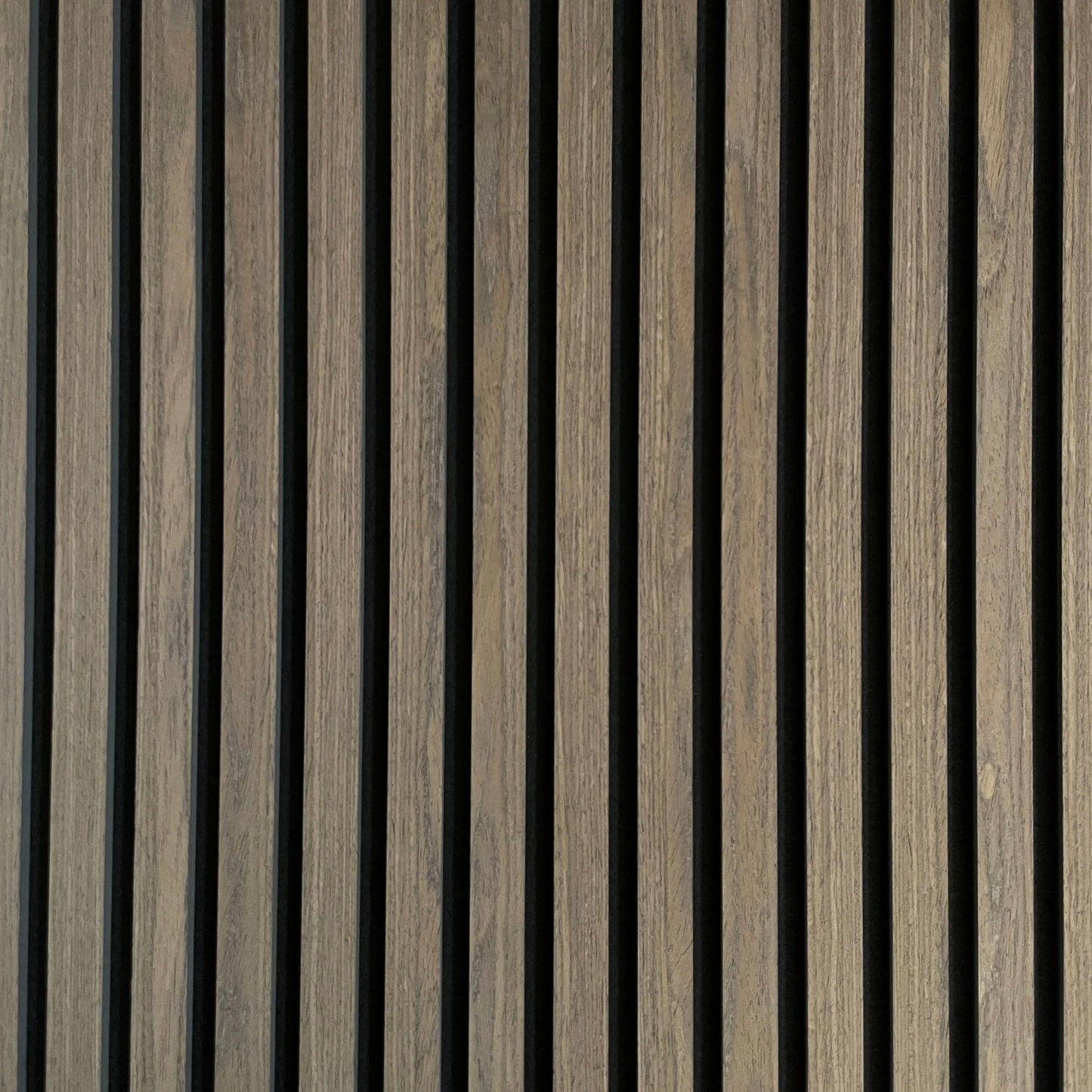 Muestra Panel Acústico MDF | Madera Roble Marrón Oscuro
