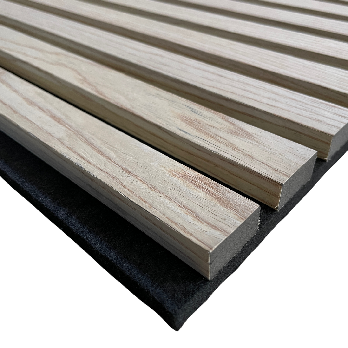 Panel Acústico HDF | Roble Blanco Veteado