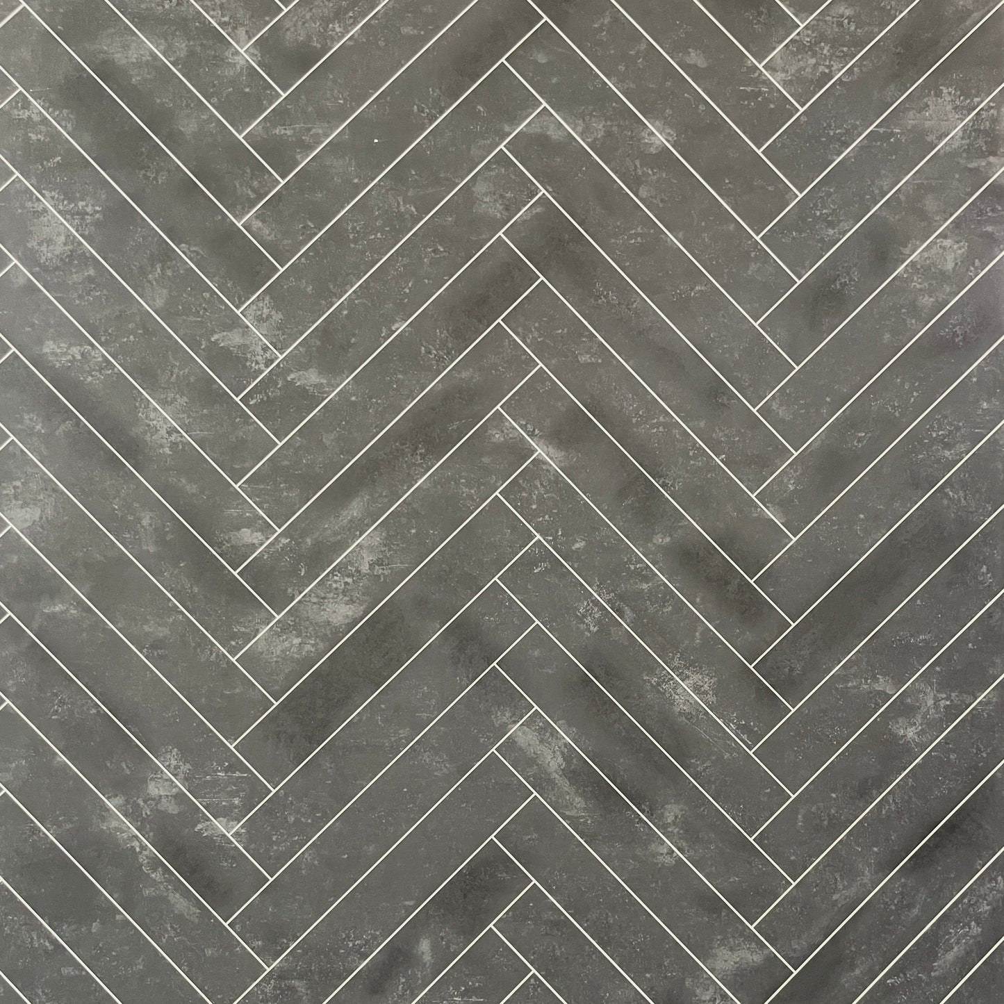 Muestra Panel SPC efecto Espiga | Negro Antracita