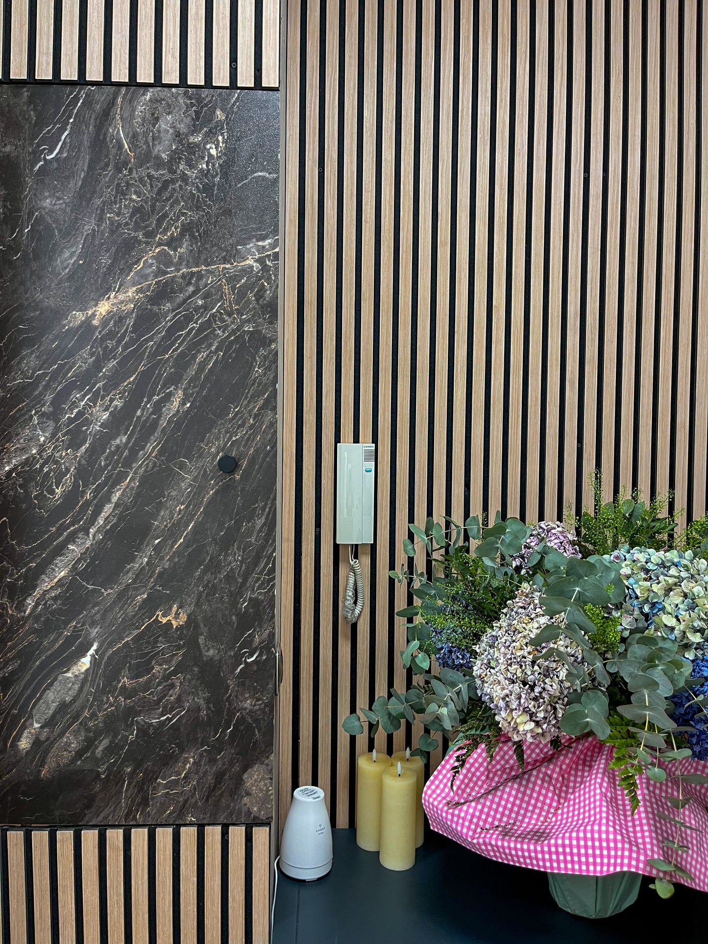 Panel SPC efecto Mármol | Rosseta Stone Matt Black