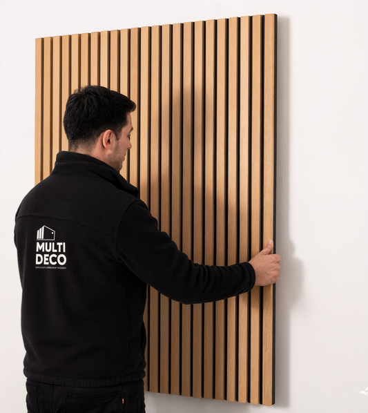 Revestimientos de paredes en Madrid: Guía práctica con paneles decorativos y acústicos