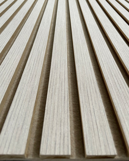 Panel Acústico MDF | Madera Roble Claro Beige