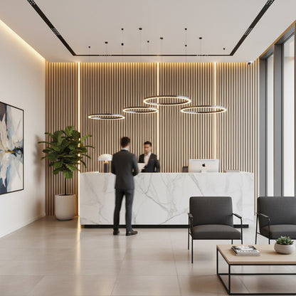 Panel Acústico MDF | Madera Roble Claro