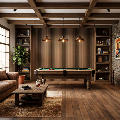 Panel Acústico MDF | Madera Roble Nogal