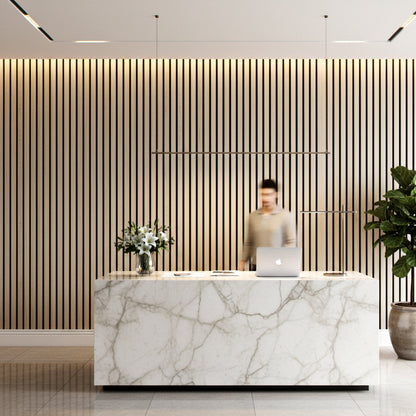 Panel Acústico MDF | Madera Roble Claro