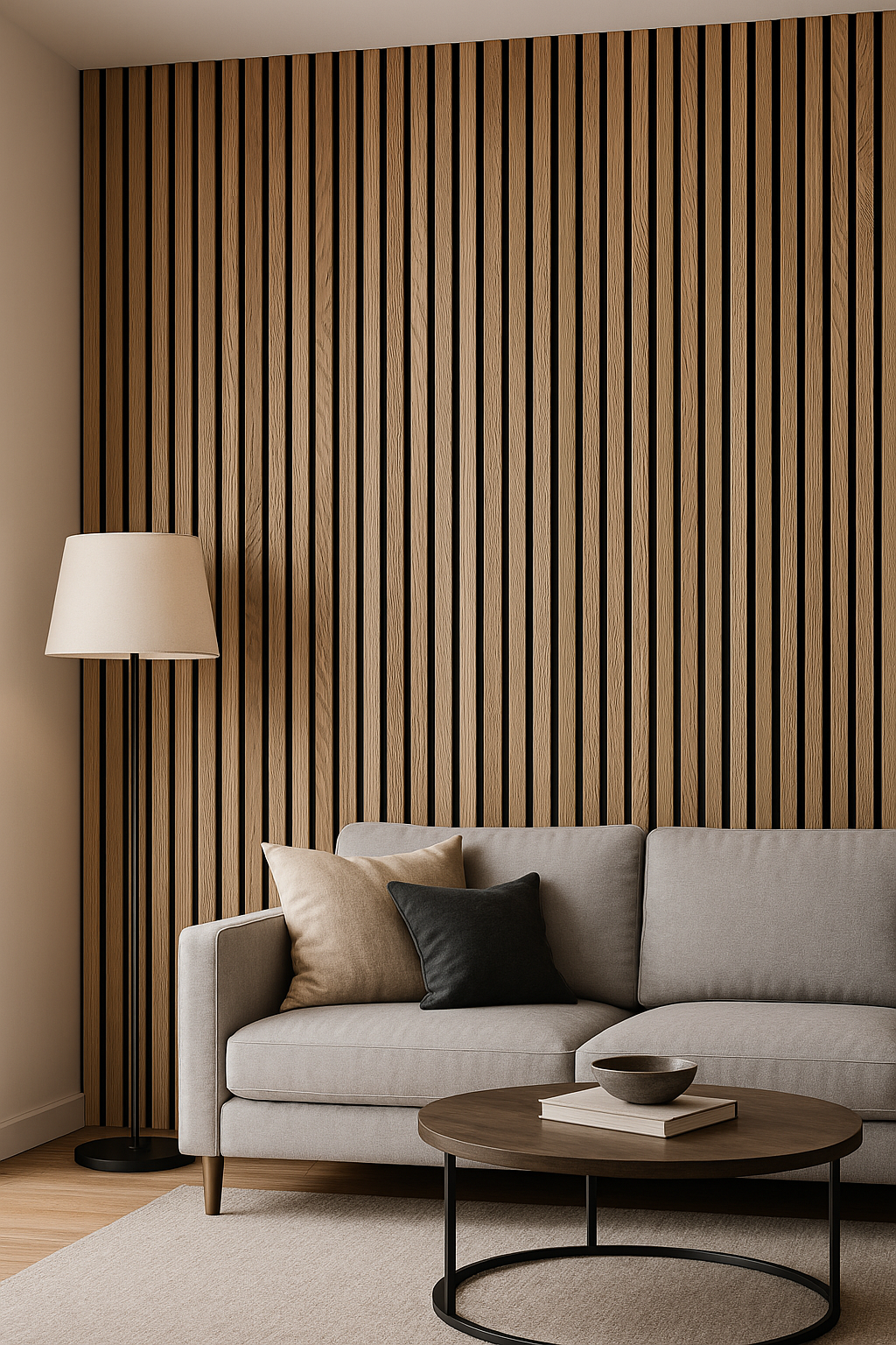 Panel Acústico MDF | Madera Roble Miel