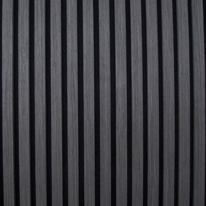 Panel Acústico HDF | Madera Roble Gris Oscuro