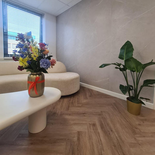 Panel SPC efecto Mármol  | Carrara Mercury Matt Grey