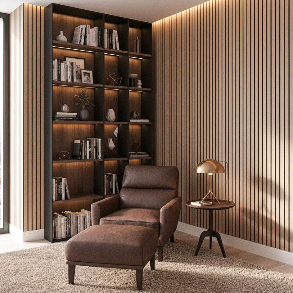 Panel Acústico MDF | Madera Roble