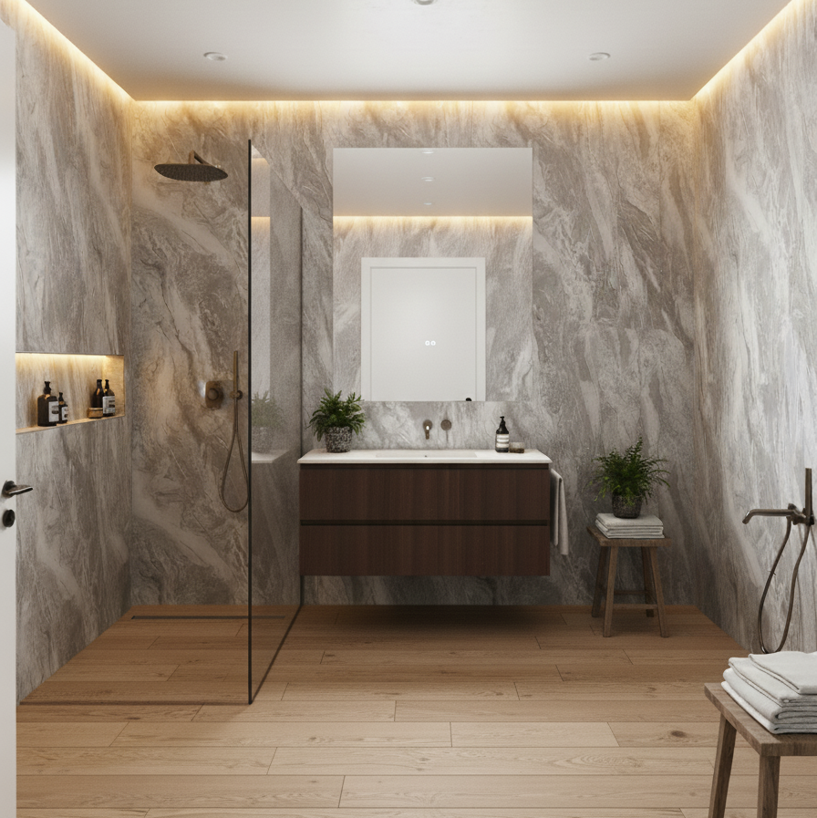 Panel SPC efecto Mármol | Yuba Stone