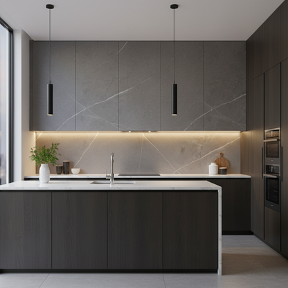 Panel SPC efecto Mármol | Carrara Venus Matt Grey