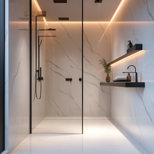 Panel PVC efecto Mármol | Calacatta Statuario