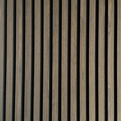 Panel Acústico MDF | Madera Roble Marrón Oscuro