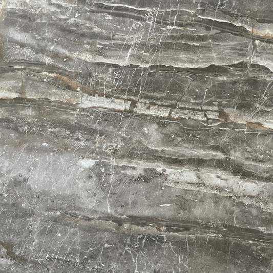 Panel SPC tipo Mármol | Géminis Granite Matte Dark Stone