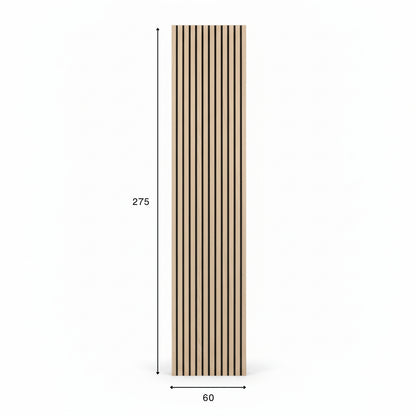 Panel Acústico MDF | Madera Roble Claro