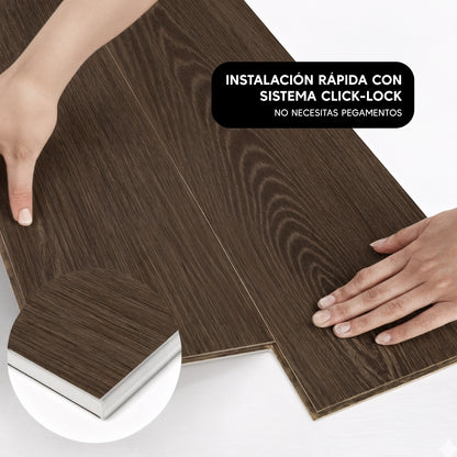 Suelo Laminado SPC | Roble Europeo 1,38m²