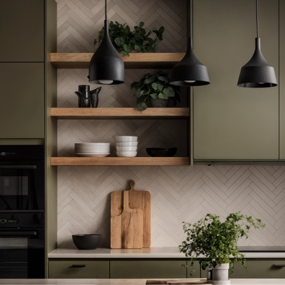 Panel SPC efecto Espiga | Beige