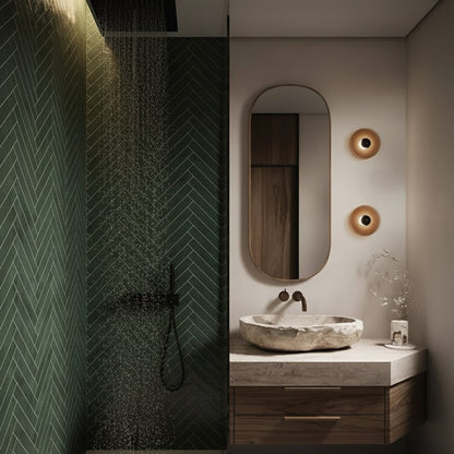 Panel SPC efecto Espiga |  Verde Oliva